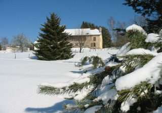 Basse-Martimpré, maison des Vosges - Sous la neige
